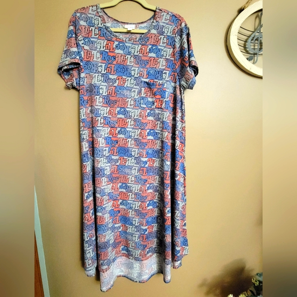 LuLaRoe hi-lo Dress sz Lg